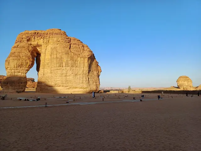 Elephant Rock in AlUla, Saudi Arabia